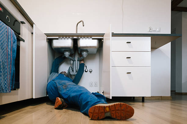 Professional Leak Detection technician working in Waterville, ME